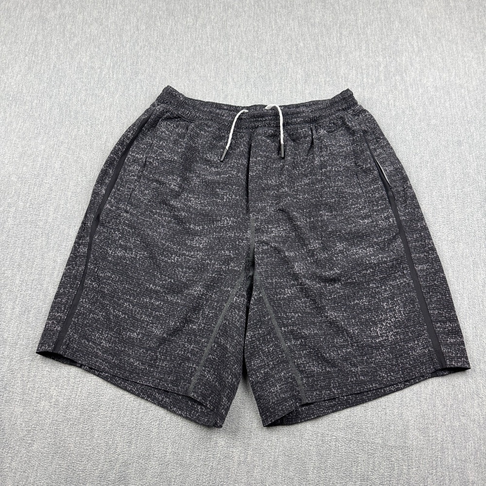Lululemon Shorts Men Medium Gray Pace Breaker 9" Lined Workout Gym Running Train